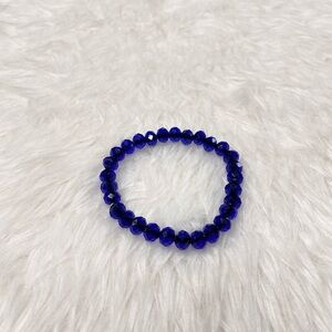 Sapphire Soirée Bead Bracelet